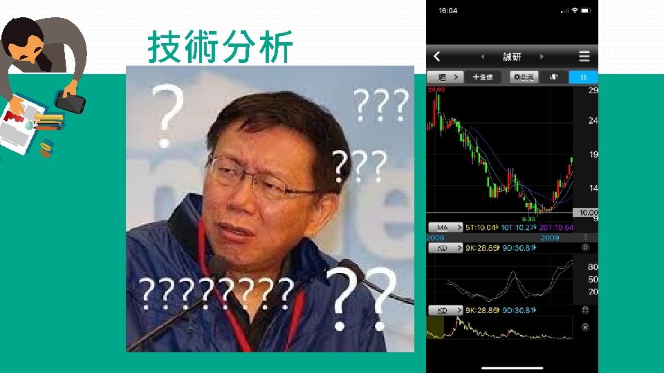 技術分析 n K線 n 均線 n KD n MACD n RSI 