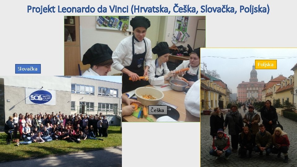 Projekt Leonardo da Vinci (Hrvatska, Češka, Slovačka, Poljska) Poljska Slovačka Češka 