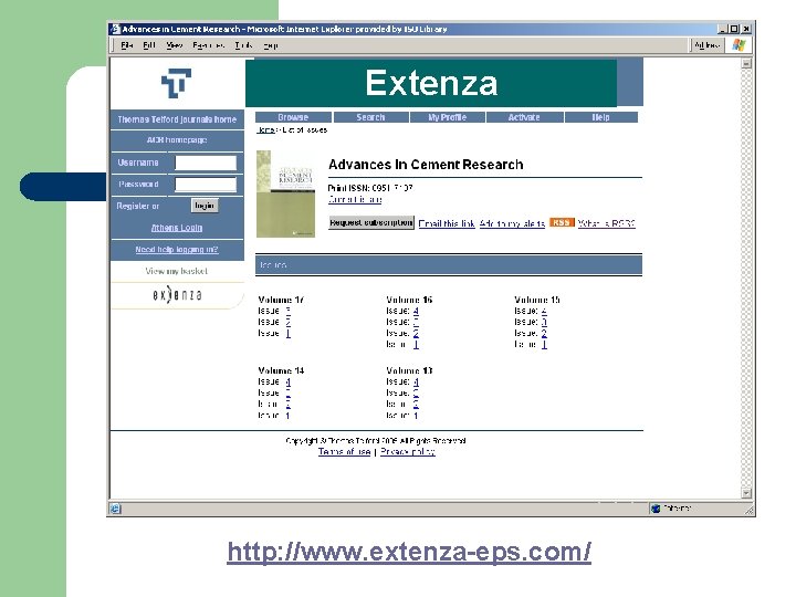 Extenza http: //www. extenza-eps. com/ 