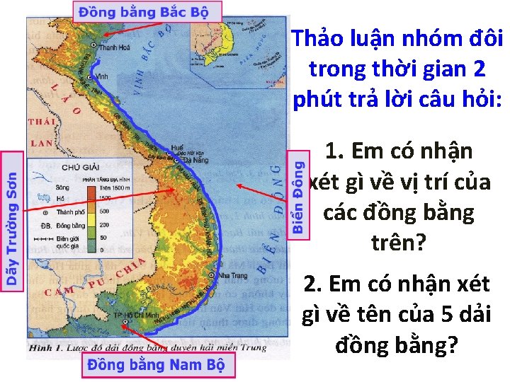 Thảo luận nhóm đôi trong thời gian 2 phút trả lời câu hỏi: 1.