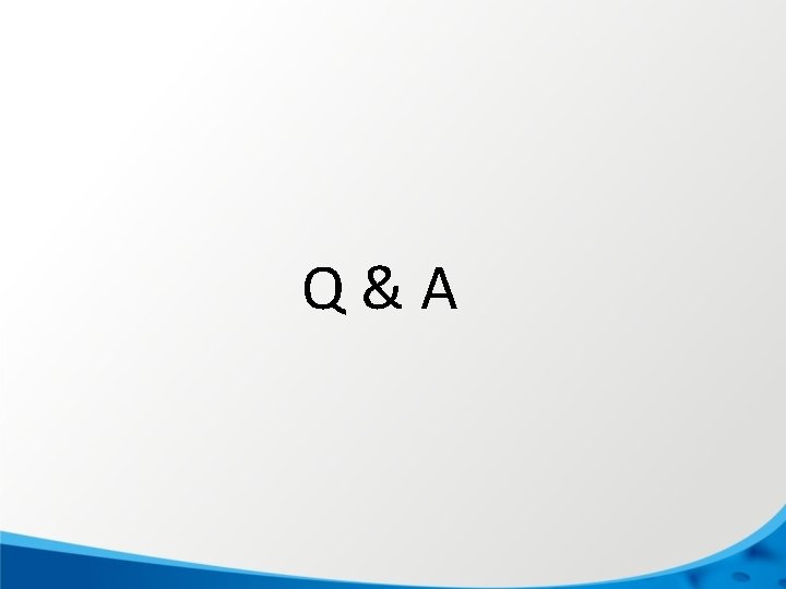 Q&A 
