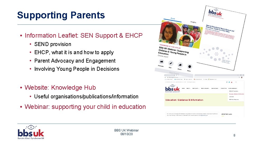 Supporting Parents • Information Leaflet: SEN Support & EHCP • SEND provision • EHCP,