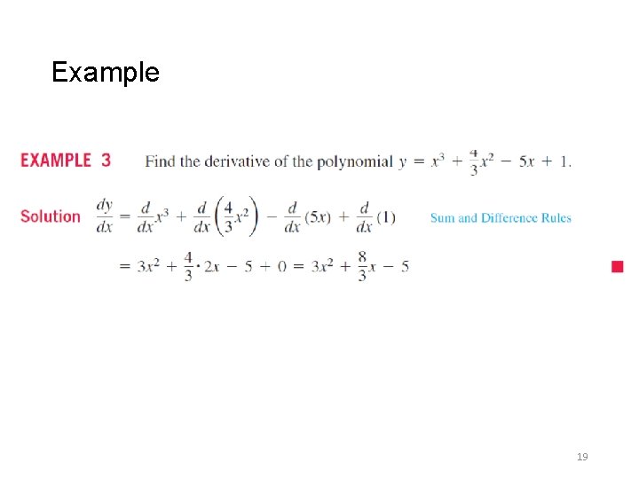 Example 19 