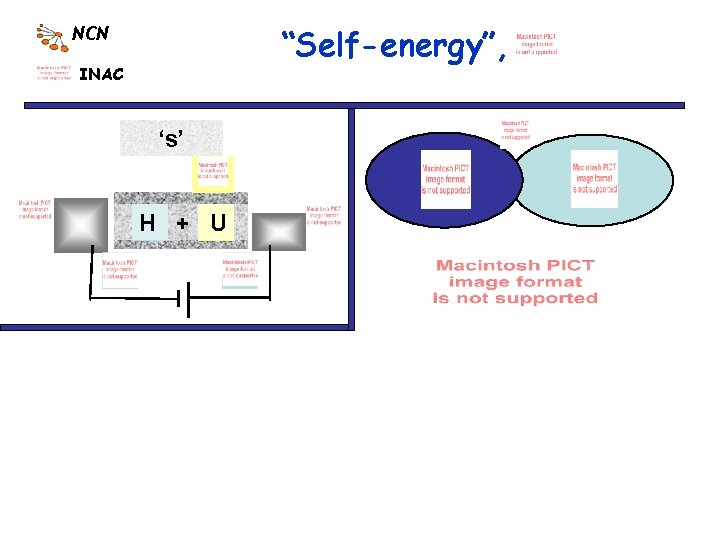 “Self-energy”, NCN INAC ‘s’ H + U gate 