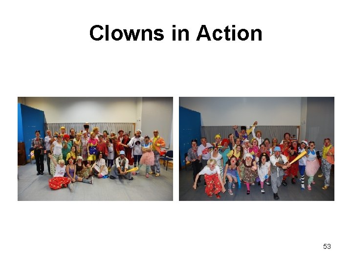 Clowns in Action 53 