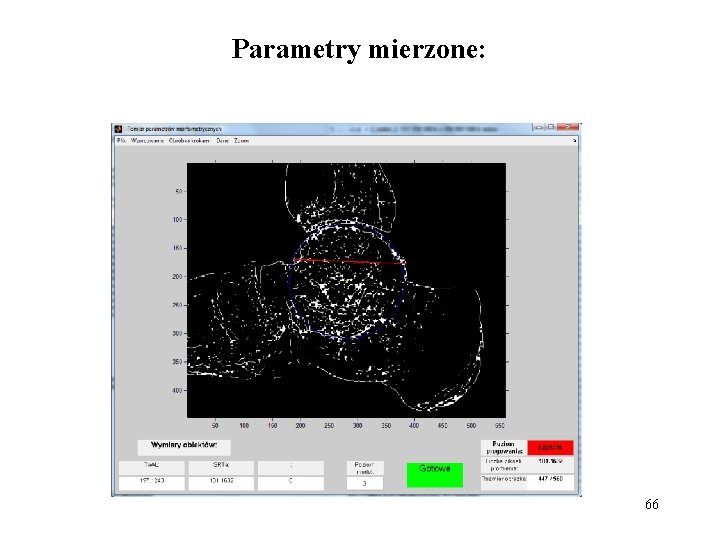 Parametry mierzone: 66 