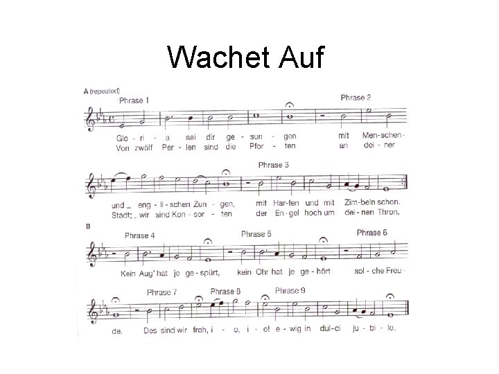 Wachet Auf 