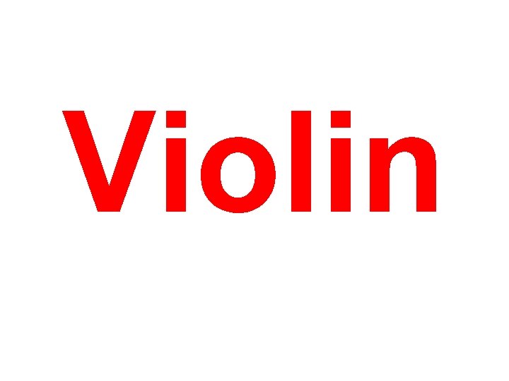 Violin 