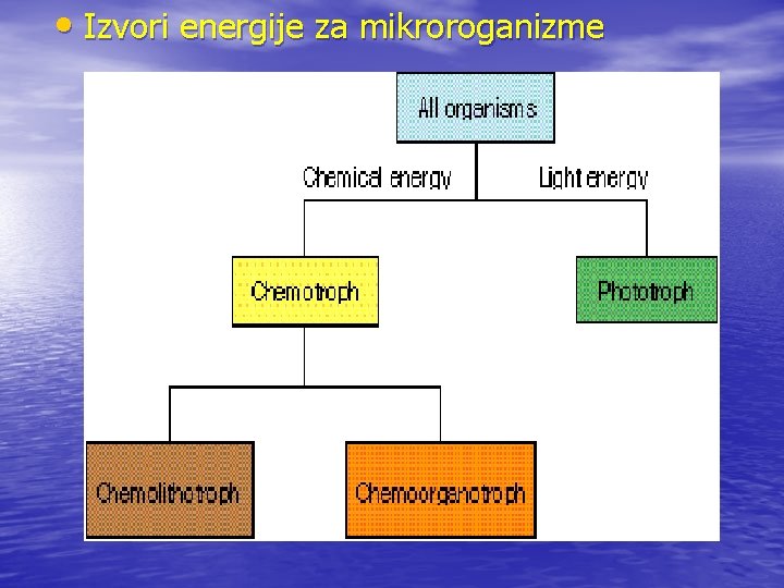  • Izvori energije za mikroroganizme 