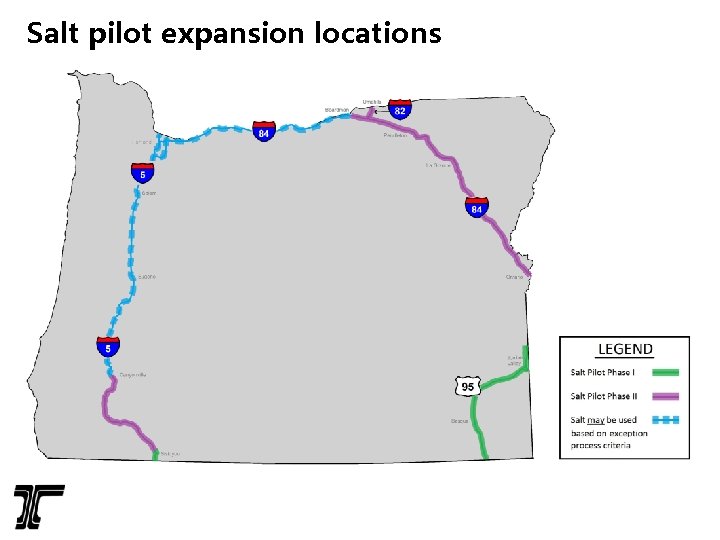 Salt pilot expansion locations 
