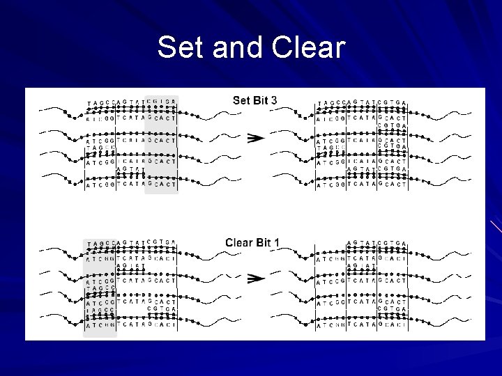 Set and Clear 