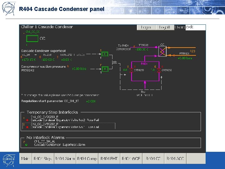 R 404 Cascade Condenser panel 