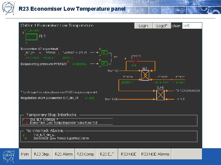 R 23 Economiser Low Temperature panel 