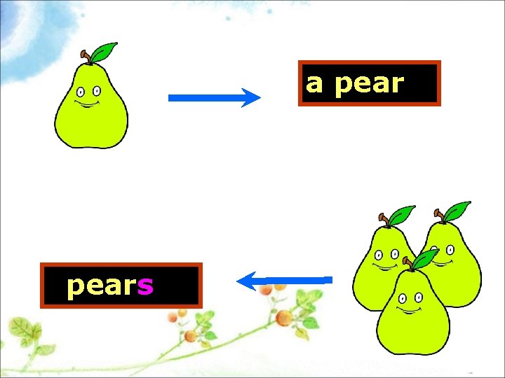 a pears 