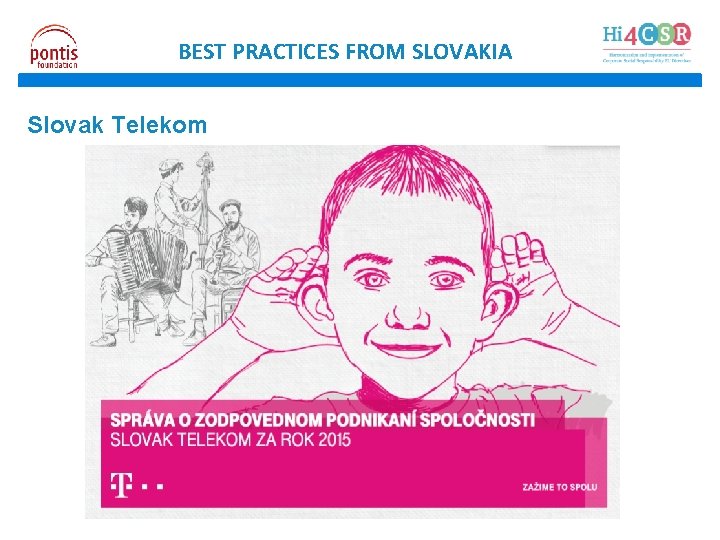 BEST PRACTICES FROM SLOVAKIA Slovak Telekom 