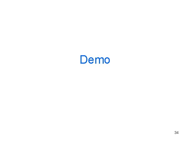 Demo 34 