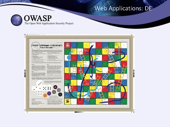 Web Applications: DE 