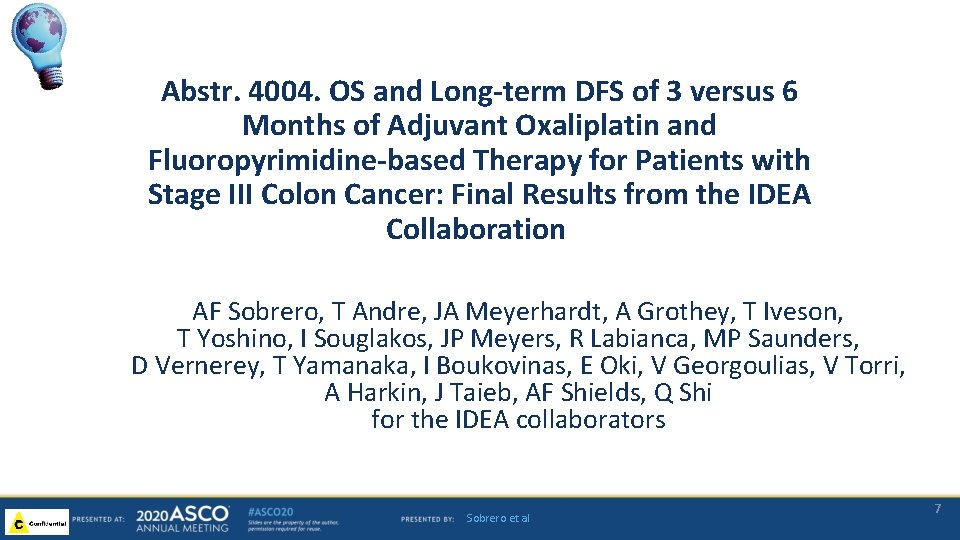 Abstr. 4004. OS and Long-term DFS of 3 versus 6 Months of Adjuvant Oxaliplatin