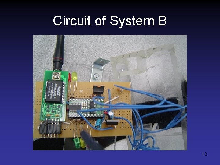 Circuit of System B 12 