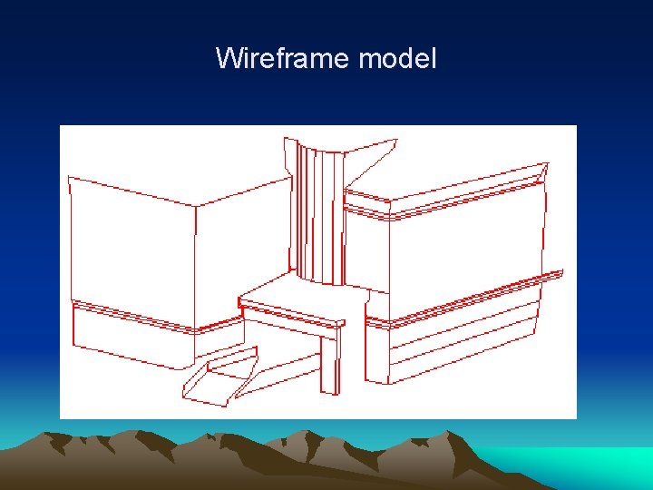 Wireframe model 