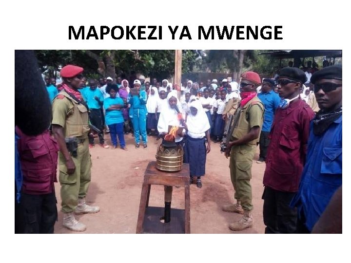 MAPOKEZI YA MWENGE 