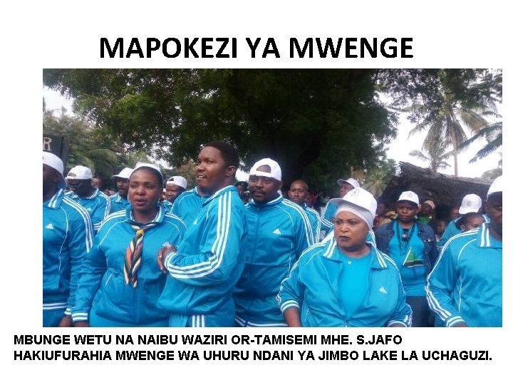 MAPOKEZI YA MWENGE MBUNGE WETU NA NAIBU WAZIRI OR-TAMISEMI MHE. S. JAFO HAKIUFURAHIA MWENGE