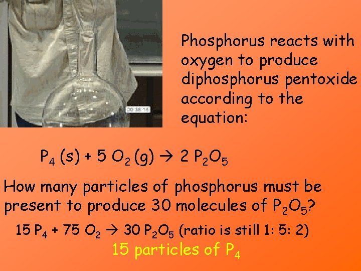 Phosphorus reacts with oxygen to produce diphosphorus pentoxide according to the equation: P 4