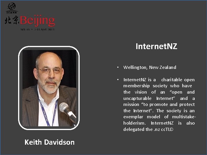 Internet. NZ • Wellington, New Zealand • Internet. NZ is a charitable open membership