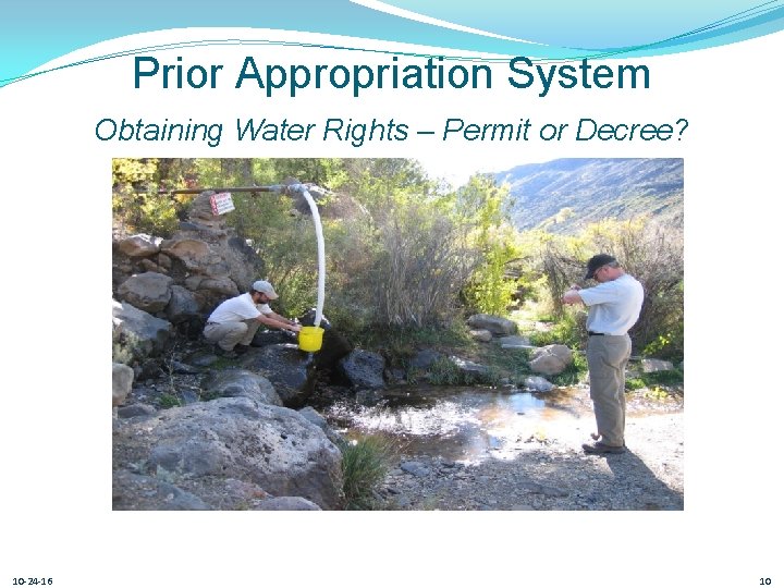 Alaska Water Rights Basic Terms Concepts Processes Lin