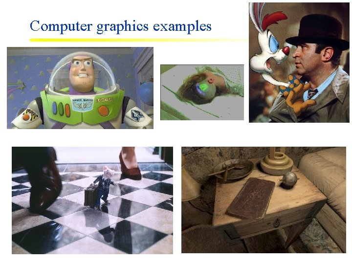 Computer graphics examples 