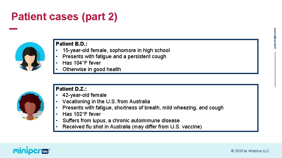 Patient cases (part 2) Patient B. D. : • 15 -year-old female, sophomore in Patient cases (part 2) Patient B. D. : • 15 -year-old female, sophomore in
