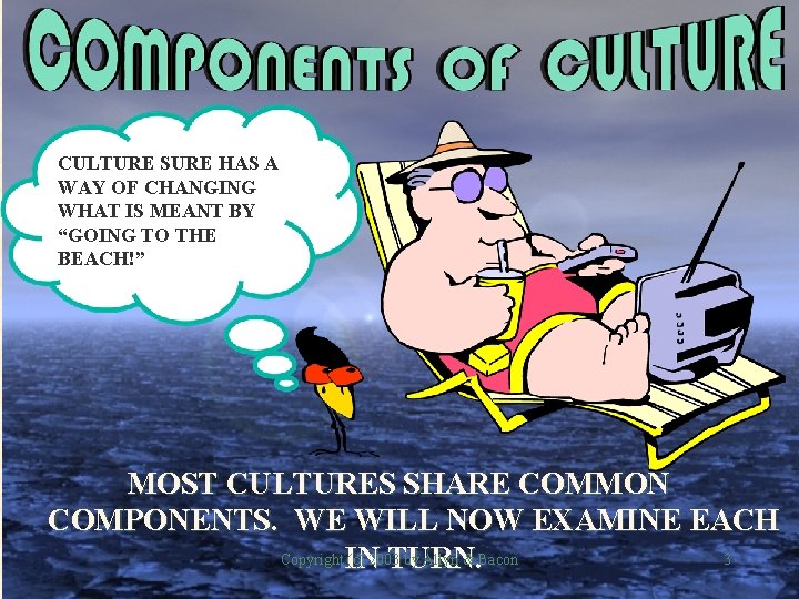 CULTURE SURE HAS A WAY OF CHANGING WHAT IS MEANT BY “GOING TO THE