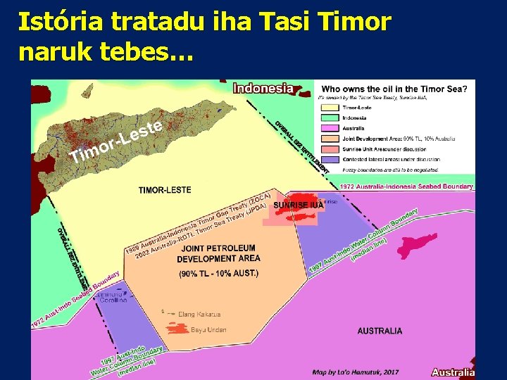 Istória tratadu iha Tasi Timor naruk tebes… 