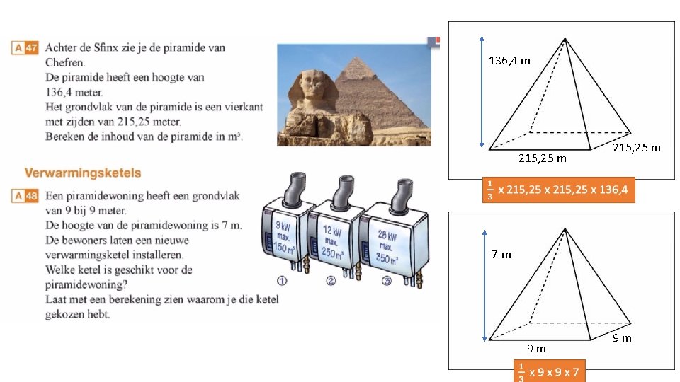 136, 4 m 215, 25 m 7 m 9 m 9 m 