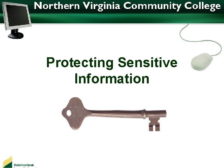 Protecting Sensitive Information 