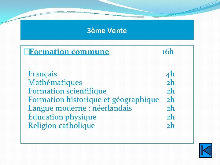 3ème Vente �Formation commune Français Mathématiques Formation scientifique Formation historique et géographique Langue moderne