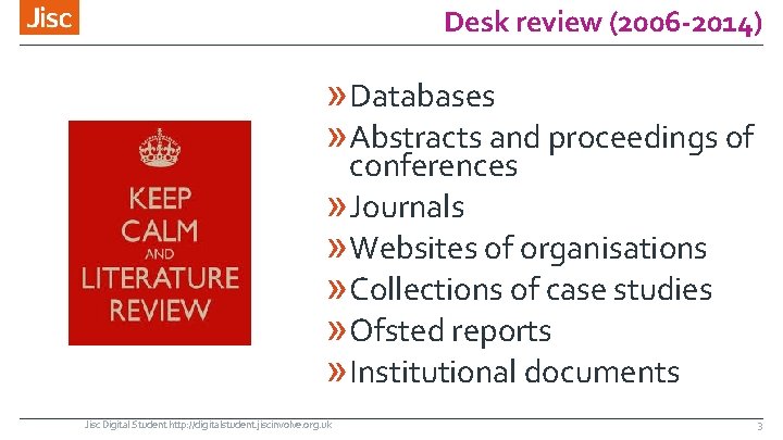 Desk review (2006 -2014) » Databases » Abstracts and proceedings of conferences » Journals