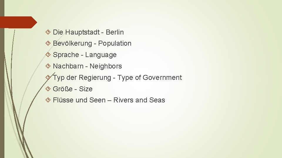  Die Hauptstadt - Berlin Bevölkerung - Population Sprache - Language Nachbarn - Neighbors