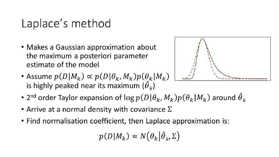 Laplace’s method • 