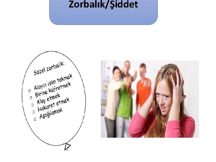 Zorbalık/Şiddet 