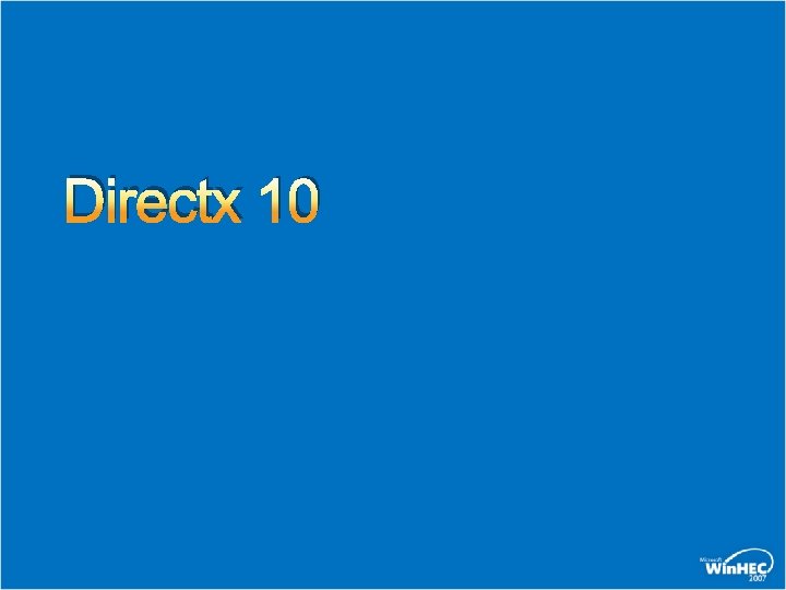 Directx 10 