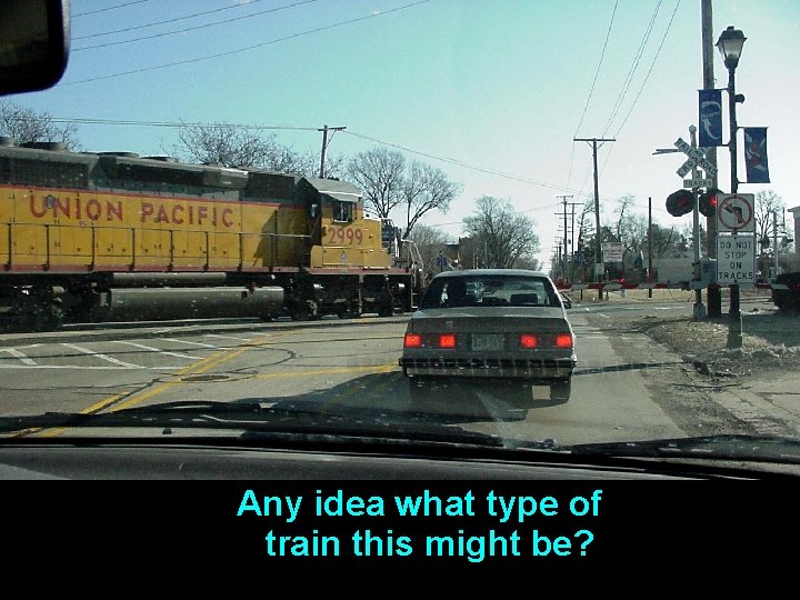 Any idea what type of train this might be? 