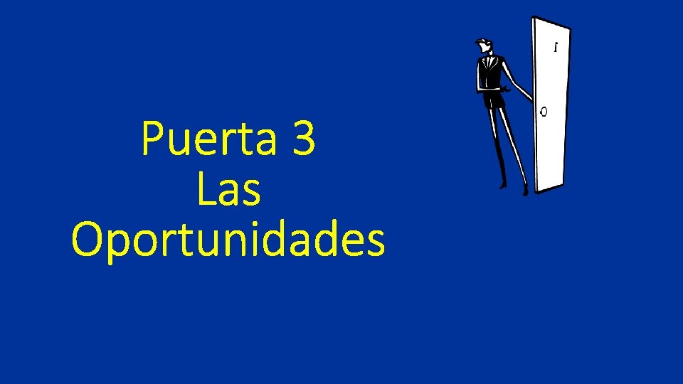 Puerta 3 Las Oportunidades 