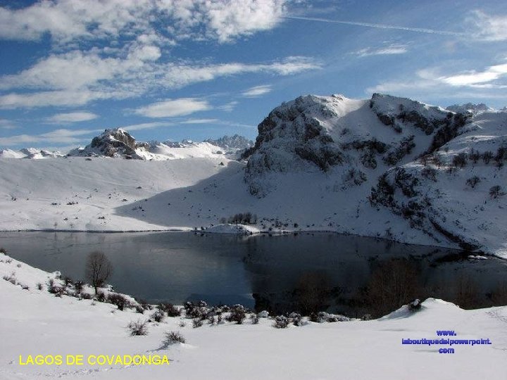 LAGOS DE COVADONGA www. laboutiquedelpowerpoint. com 