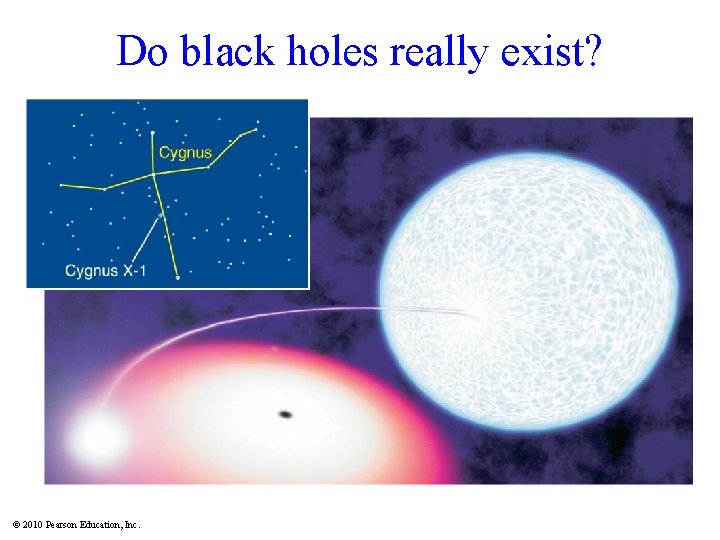 Do black holes really exist? © 2010 Pearson Education, Inc. 