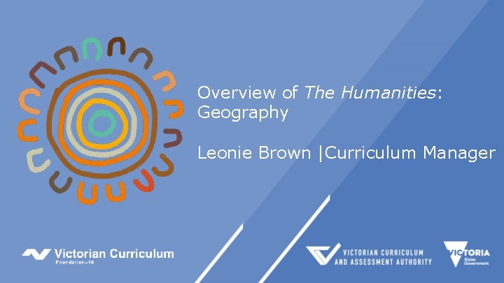 Overview of The Humanities: Geography Leonie Brown |Curriculum Manager 