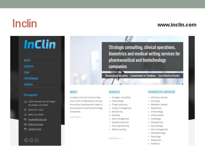 Inclin www. inclin. com 