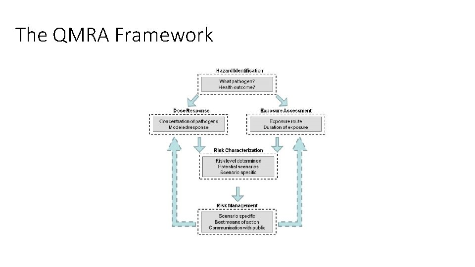 The QMRA Framework 