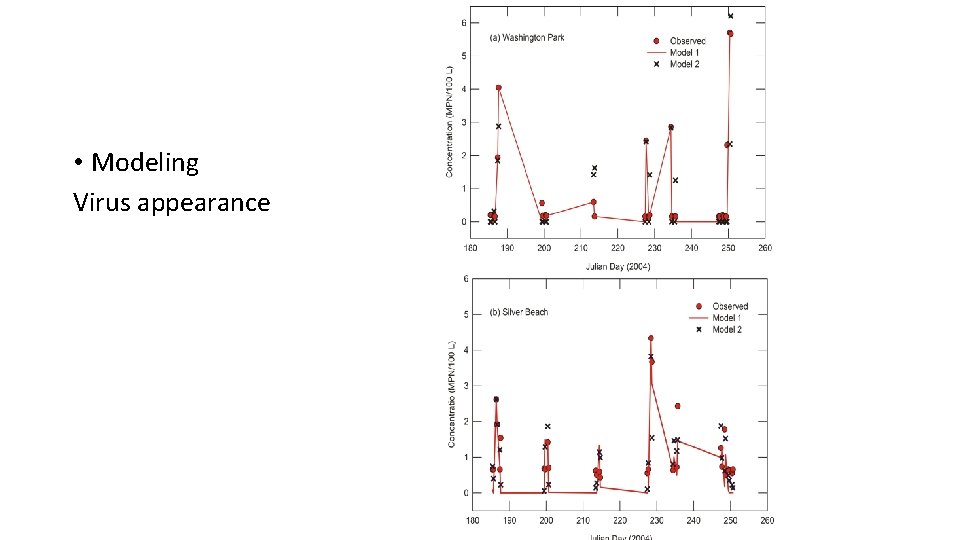  • Modeling Virus appearance 