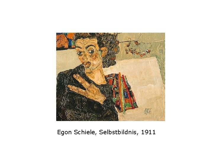 Egon Schiele, Selbstbildnis, 1911 